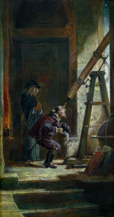 The Astrologer by Carl Spitzweg